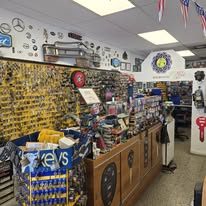 Inside the shop